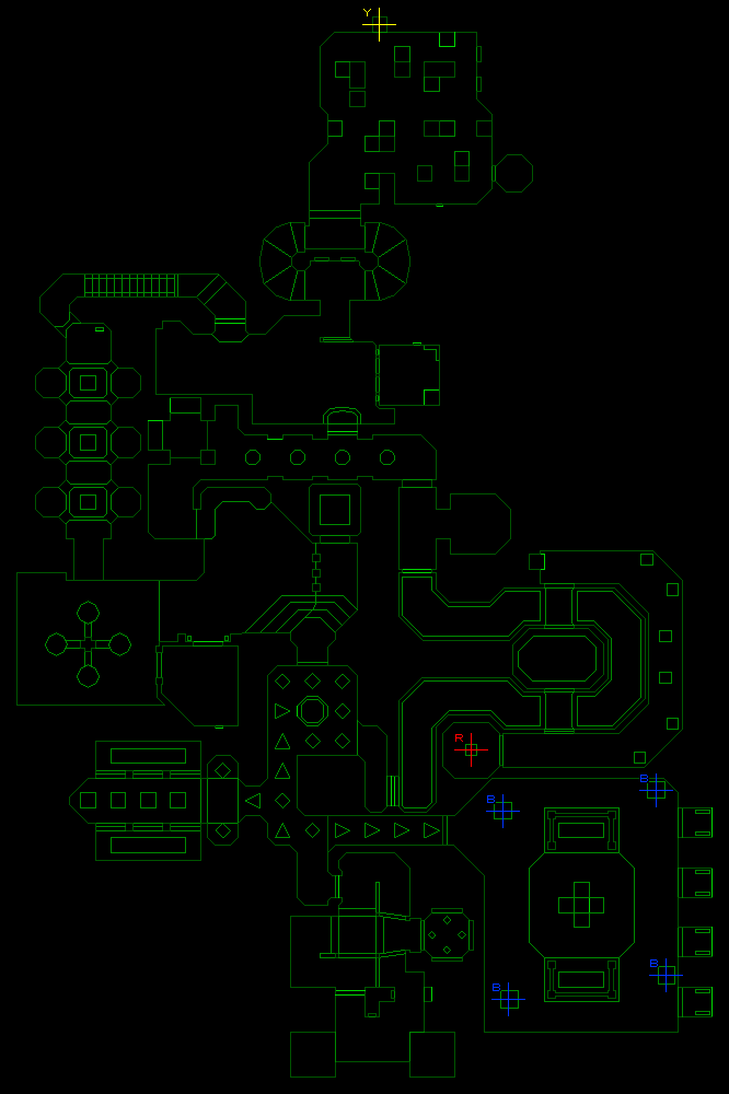 Doom 64 map image (click to rotate)